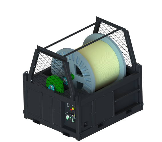 Heavy Duty Air Spooling Unit